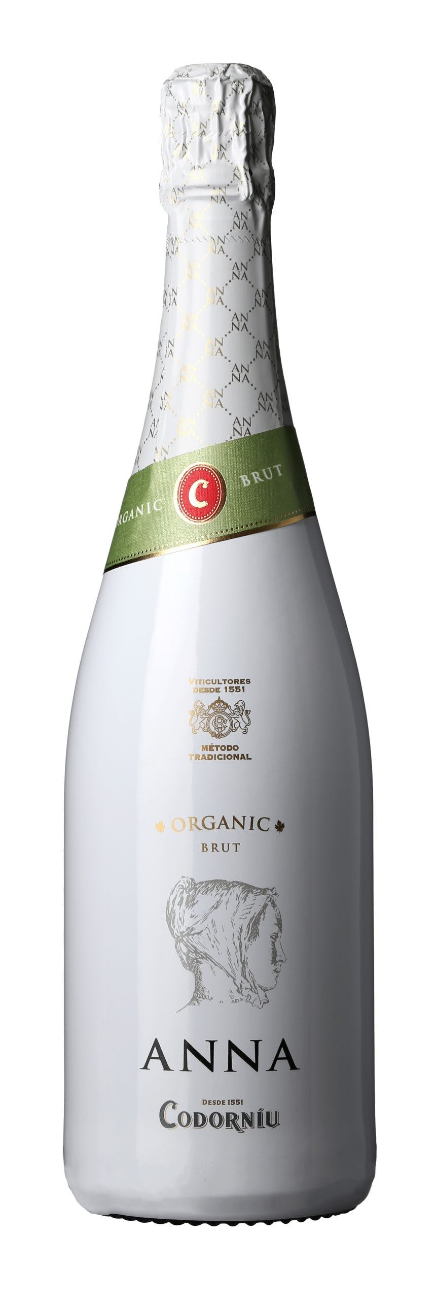 Økologisk cava for de helsebevisste Anna de Codorníu Organic Brut, Catalonia, Spania